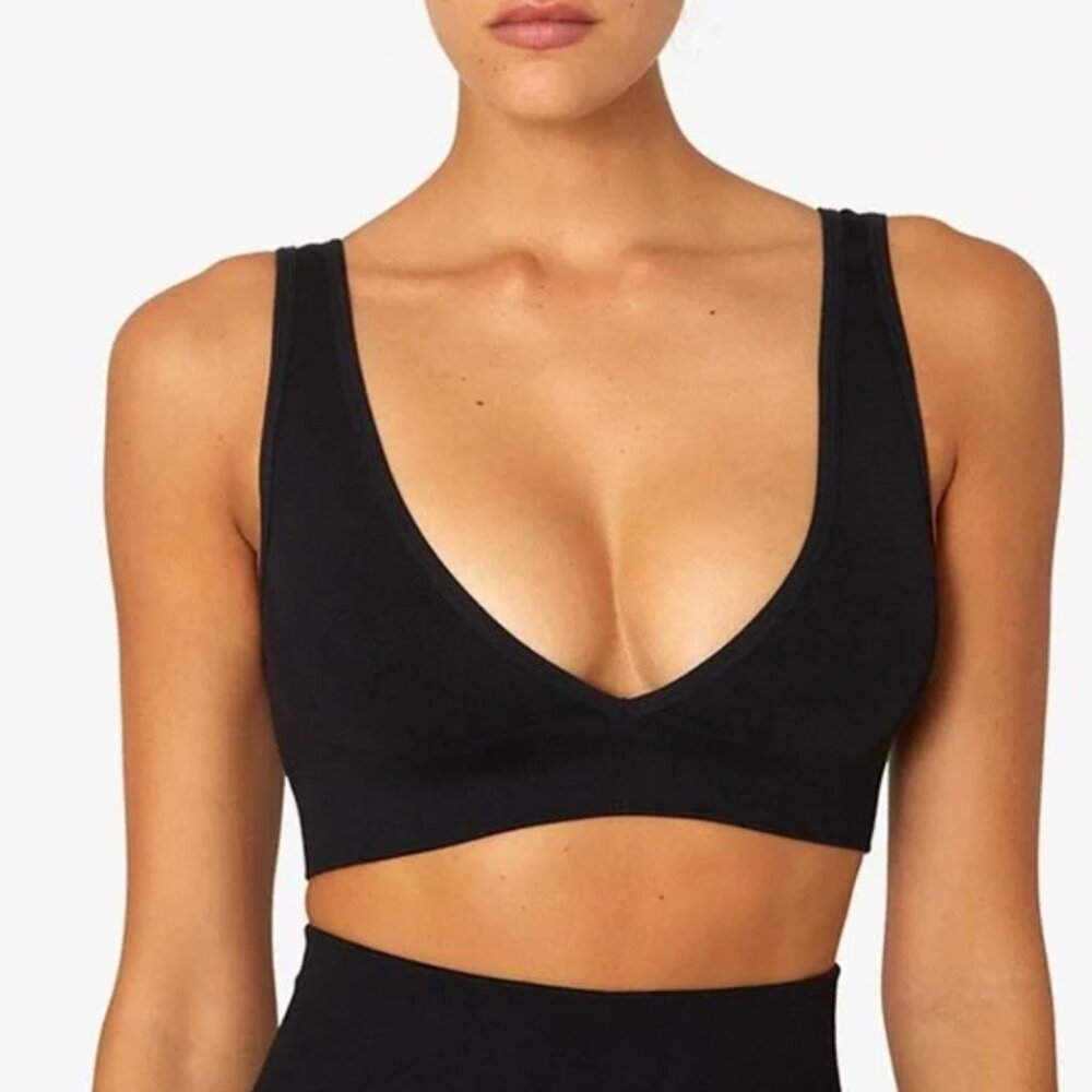 WEWOREWHAT V-Neck Sports Bra